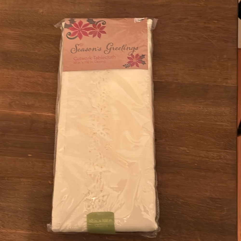 Christmas tablecloth